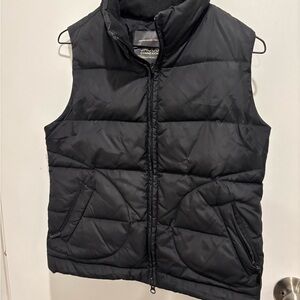 Jacob Connexion Black Quilted Zip Vest
